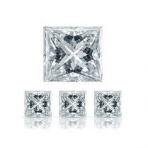 Diamantes calibrados talla princesa